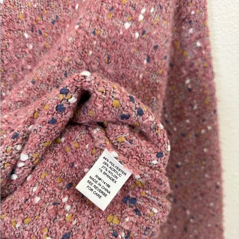 Adyson Parker Pink Funfetti Pullover Sweater Women’s Size Medium